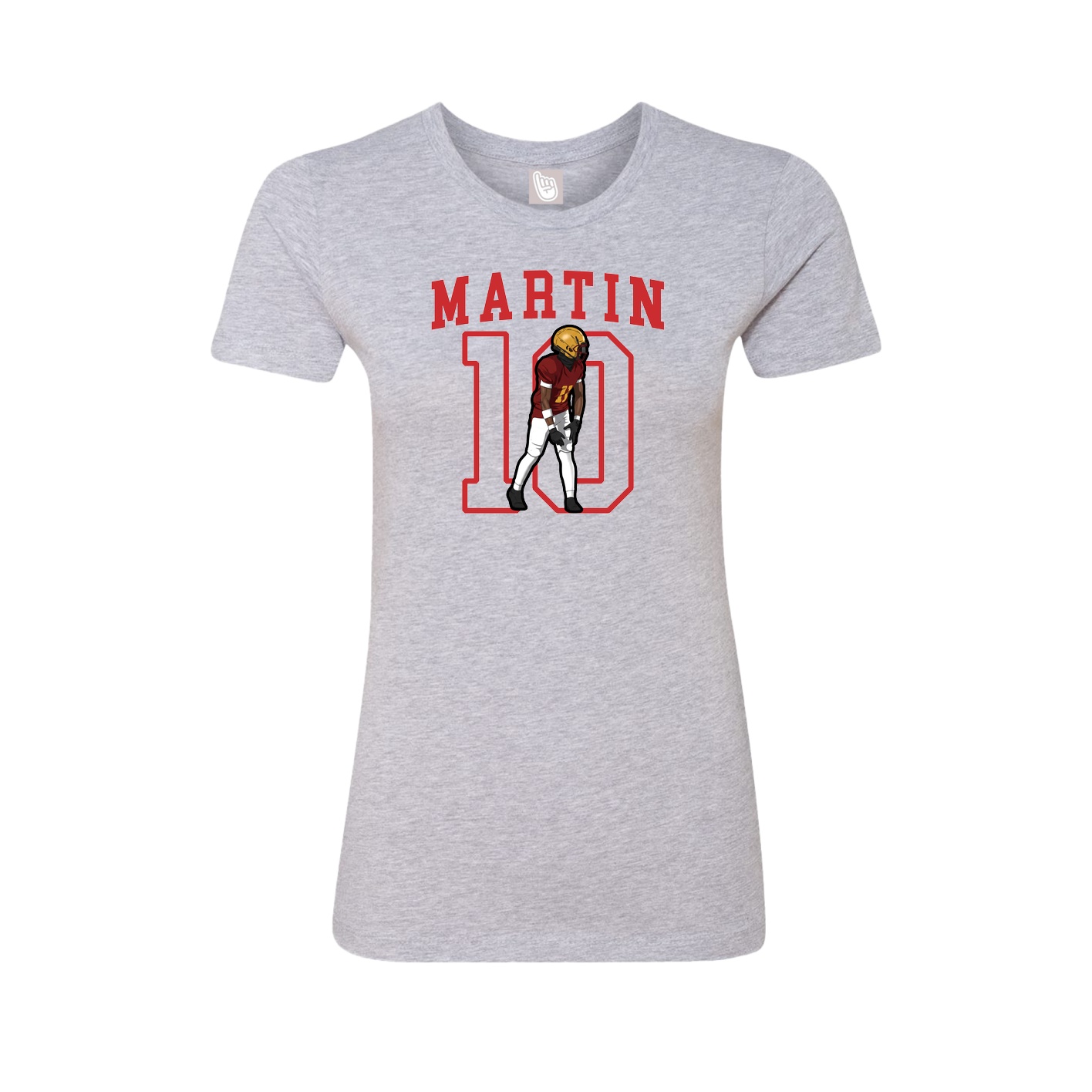 Womens Tee — Shirsey in Grey