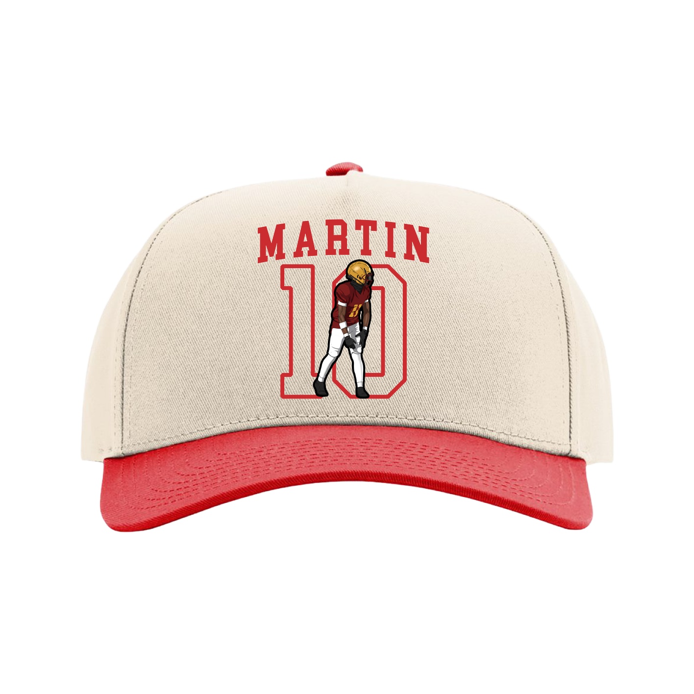 Full Fabric Five-Panel Champ Cap