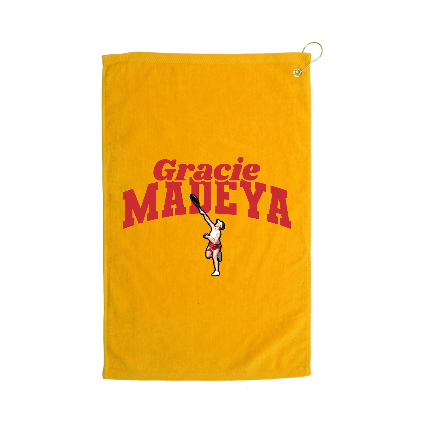 Golf Towel — Signature Arch in Gold