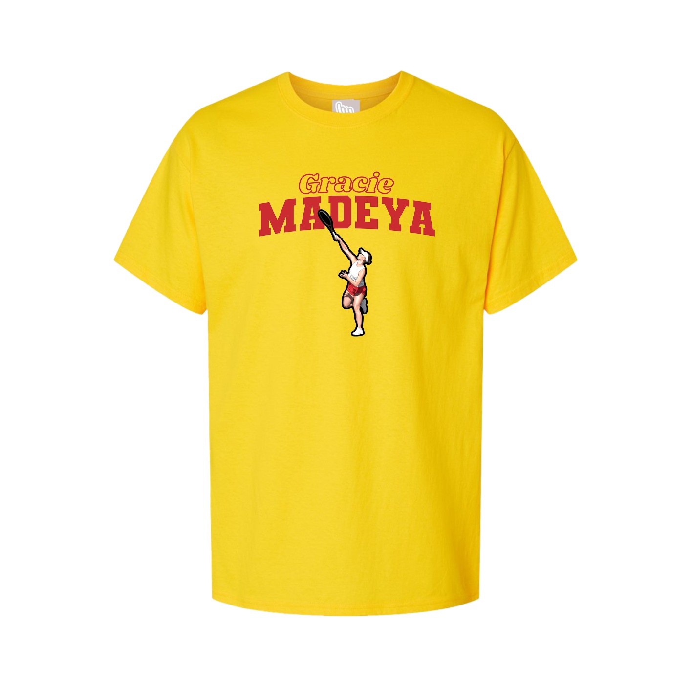 Tee — Name Arch in Gold