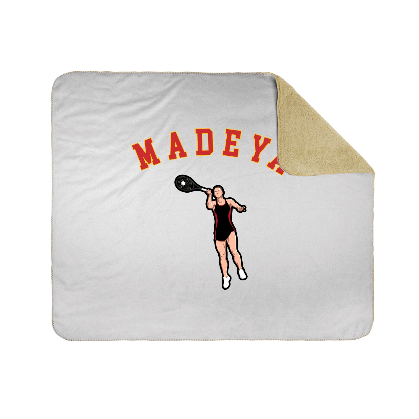 Throw Blanket — Shirsey Arch in White
