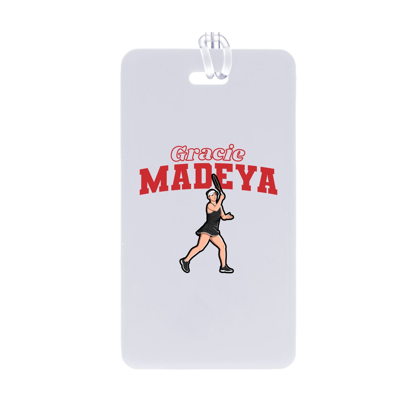 Bag Tag — Name Arch in Classic