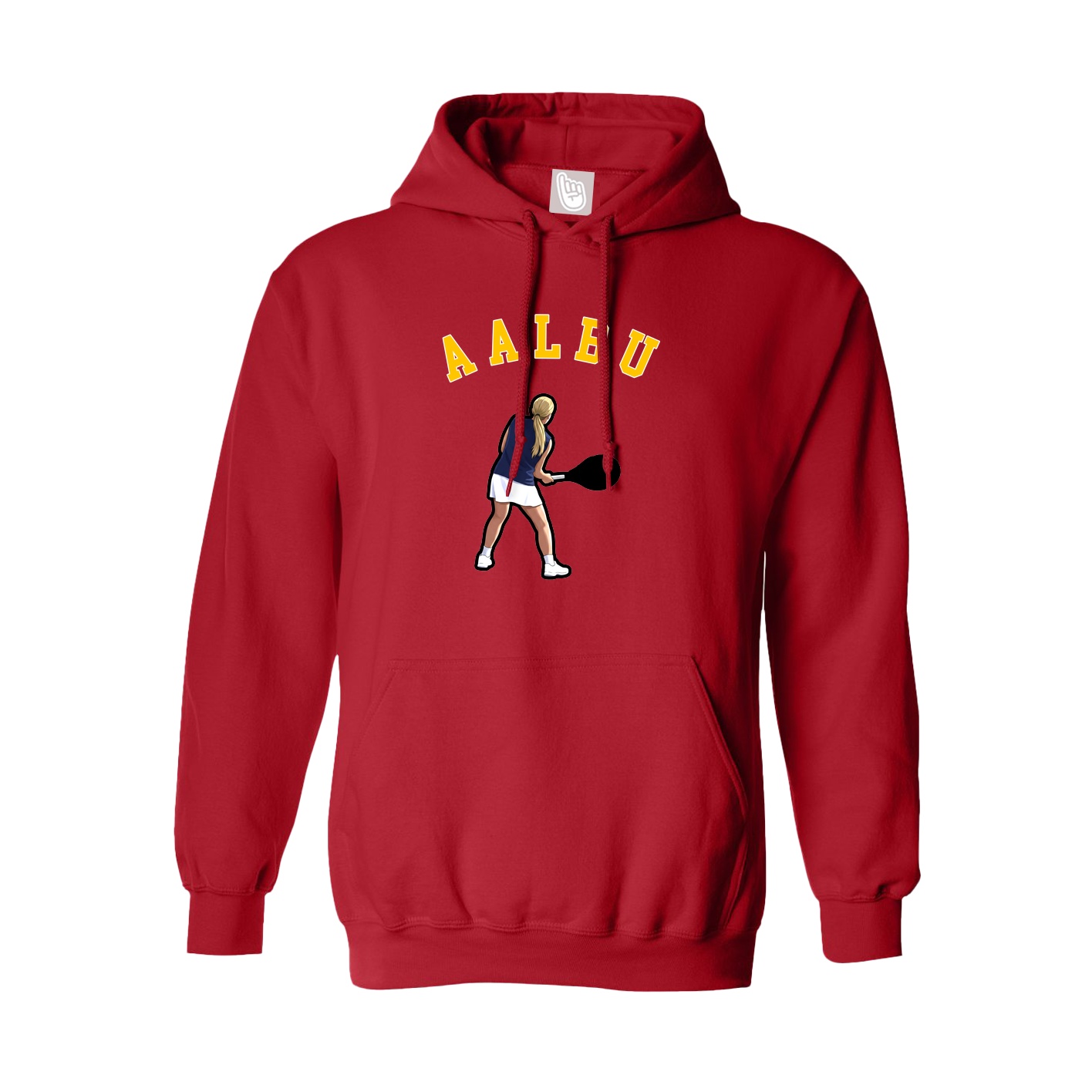 Hoodie — Shirsey Arch in Red