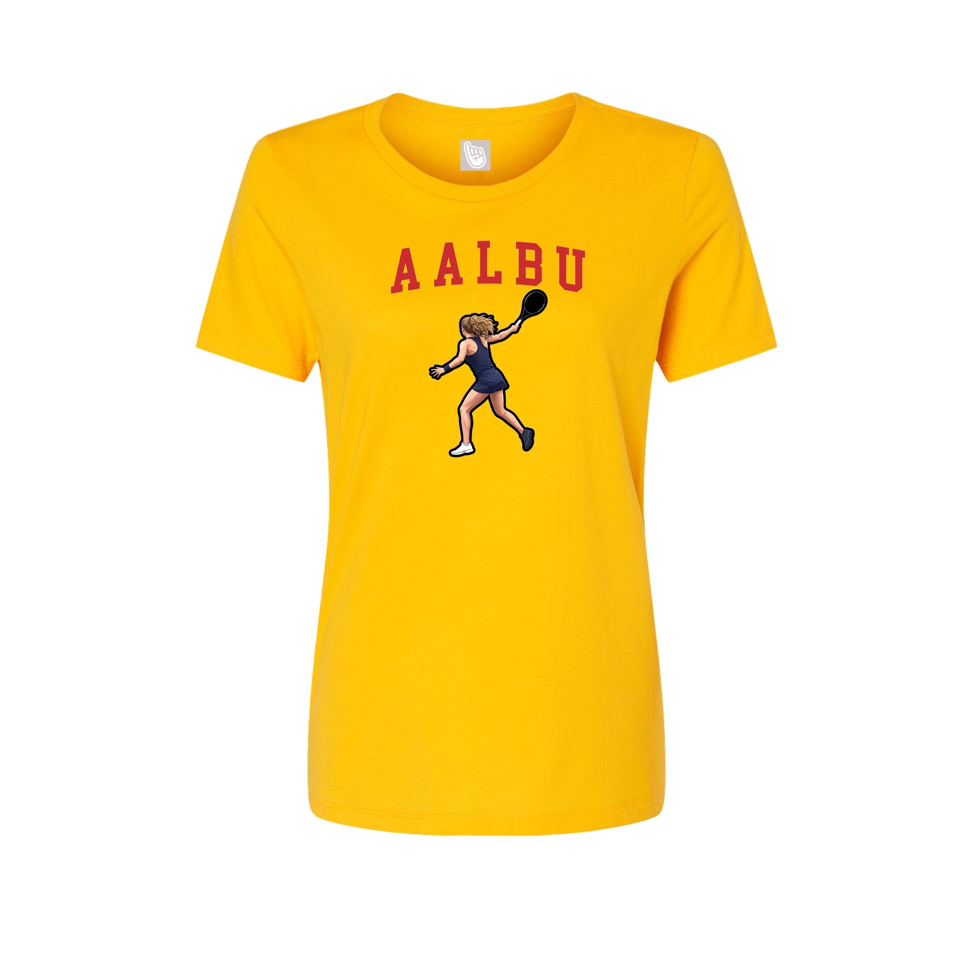 Fitted Women's Tee — Shirsey in Gold
