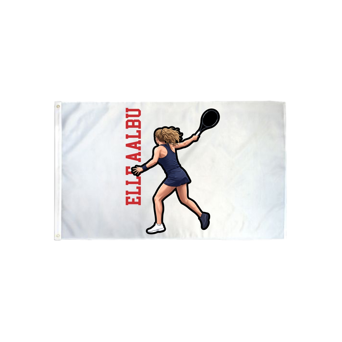 3x5 Flag — Name Vertical in Classic
