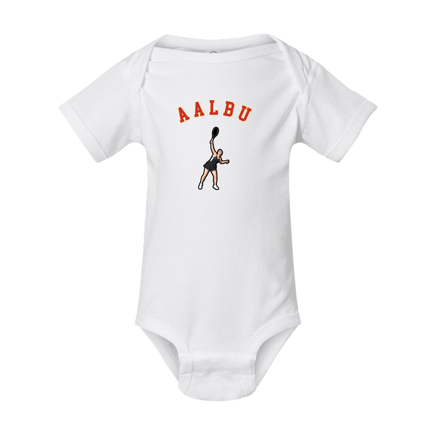 Baby Onesie — Shirsey Arch in White