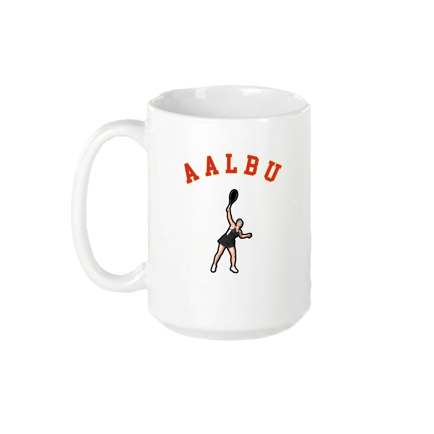 15oz Coffee Mug — Shirsey Arch in White