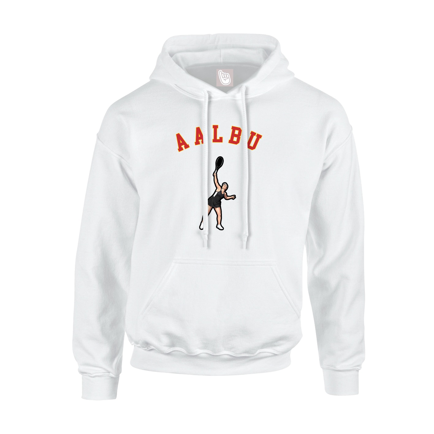 Hoodie — Shirsey Arch in White