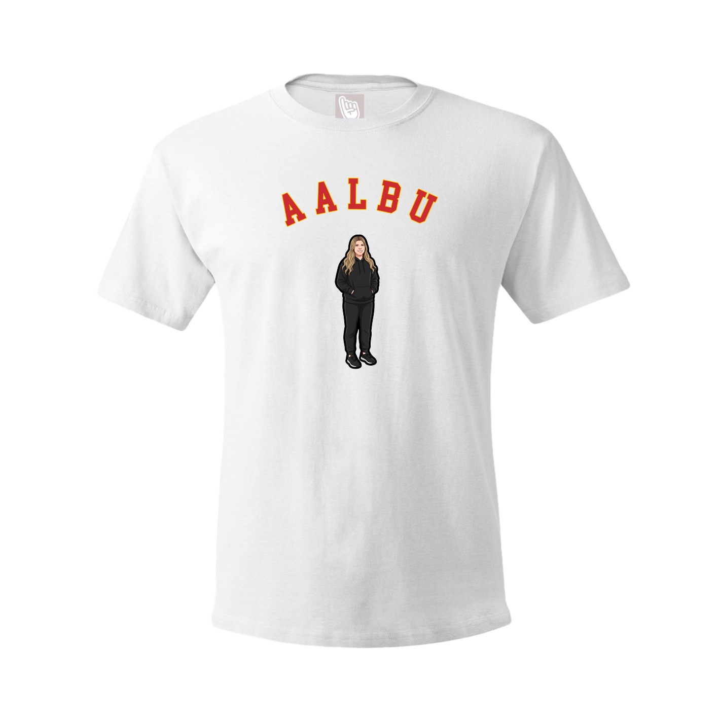 Youth Tee — Shirsey Arch in White