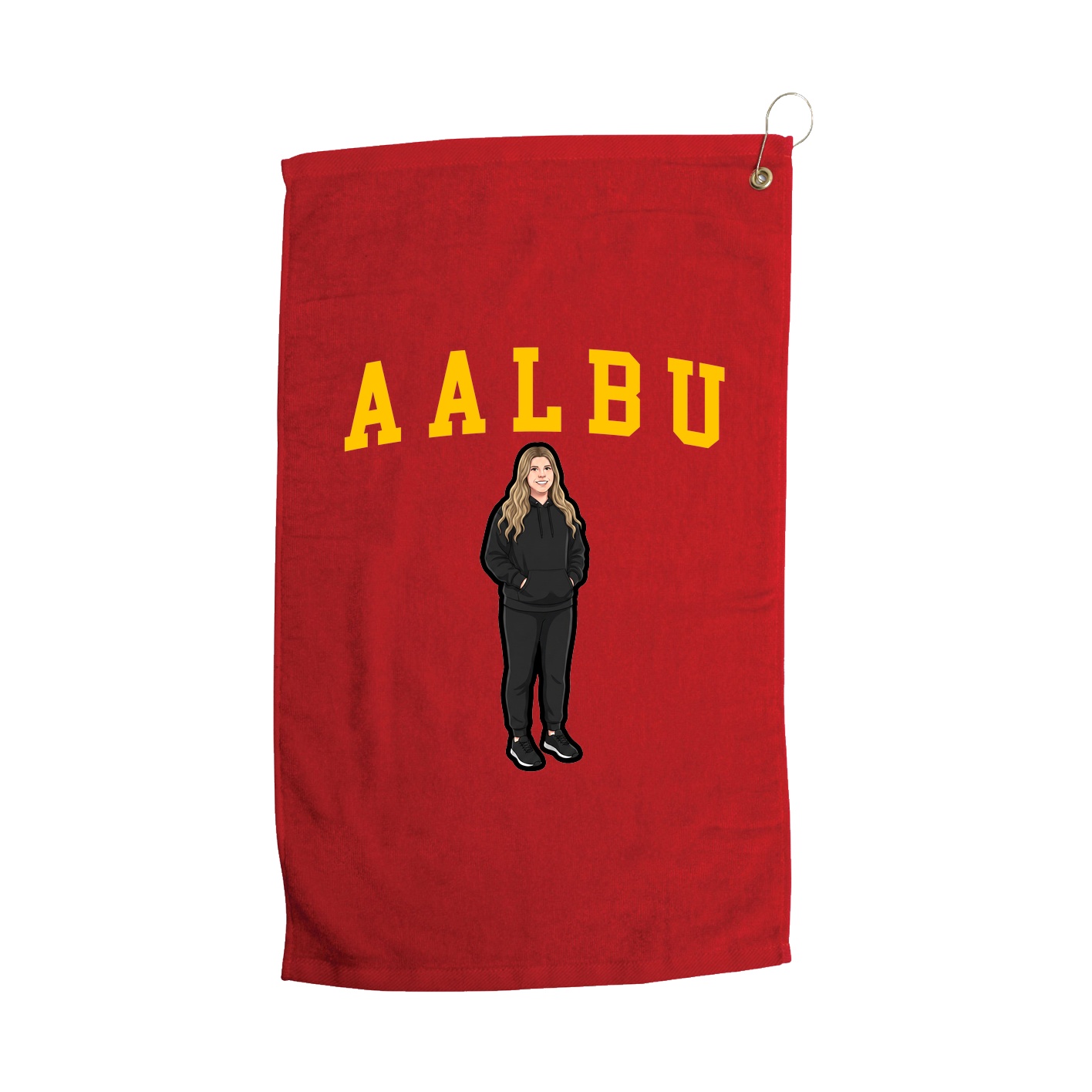 Golf Towel — Shirsey in Red