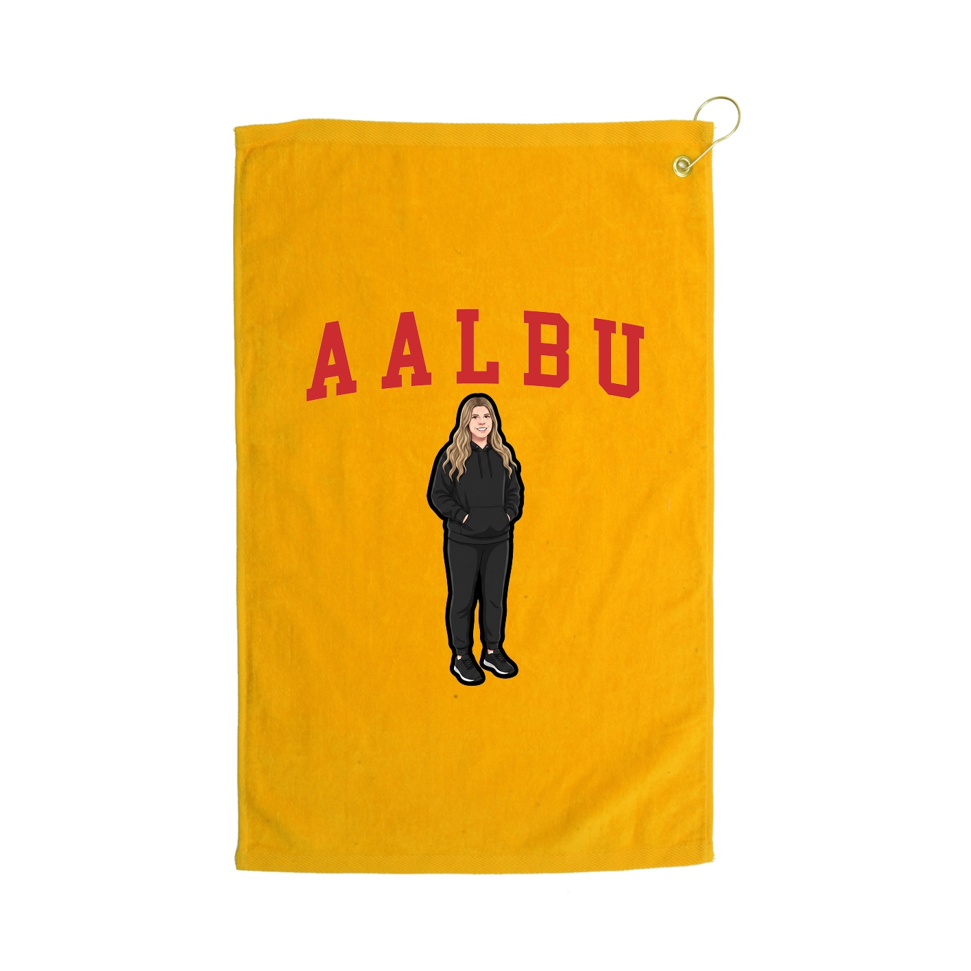 Golf Towel — Shirsey in Gold
