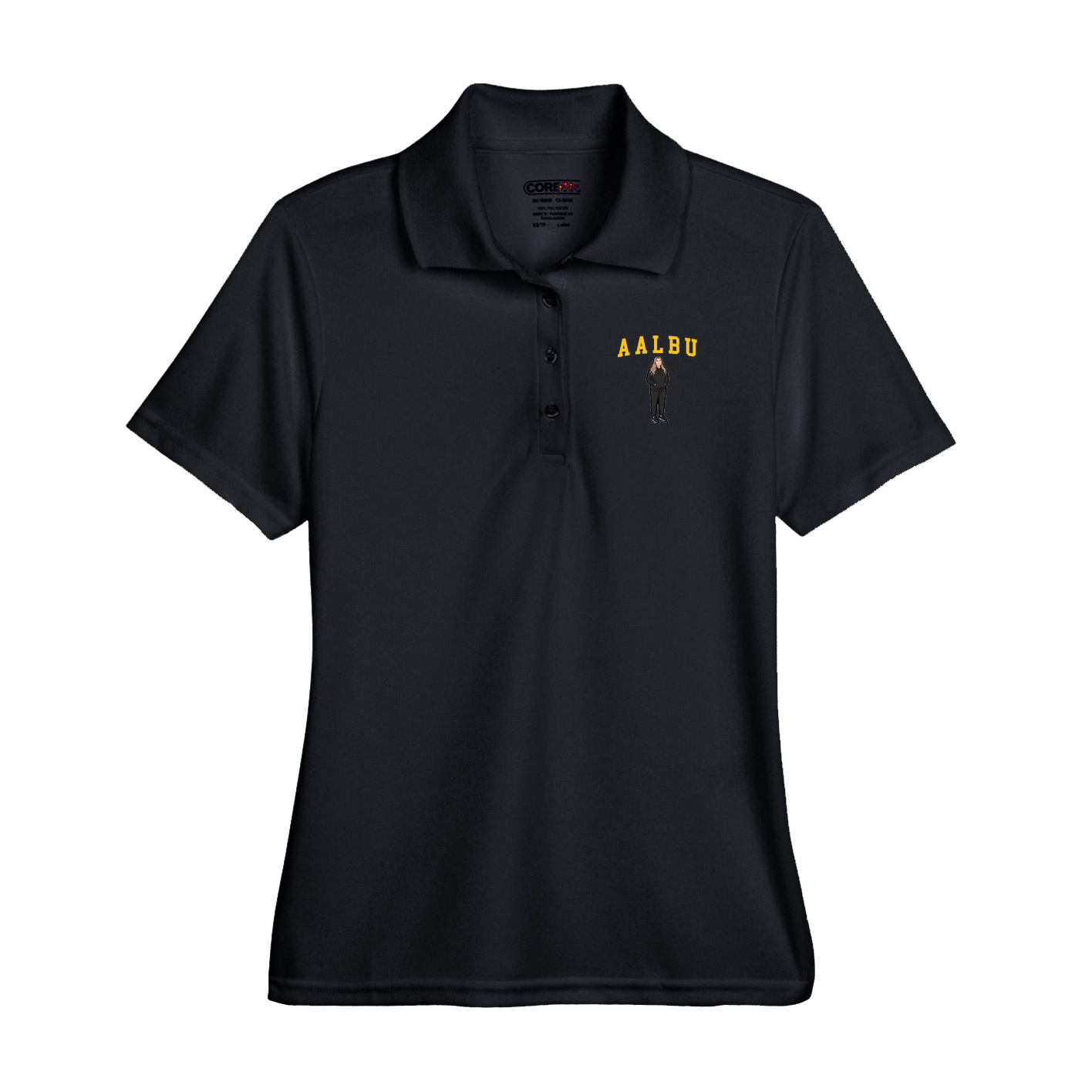 Performance Polo — Shirsey in Black