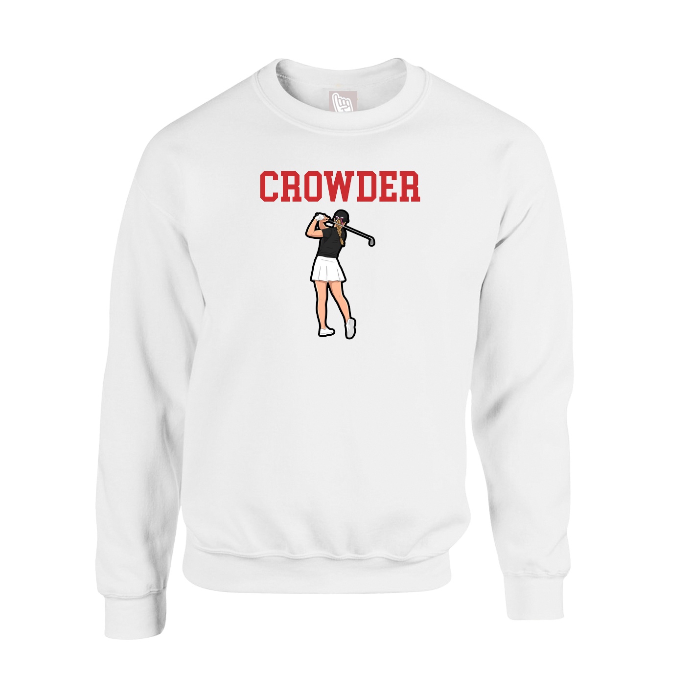 Fleece Crew — Shirsey in White