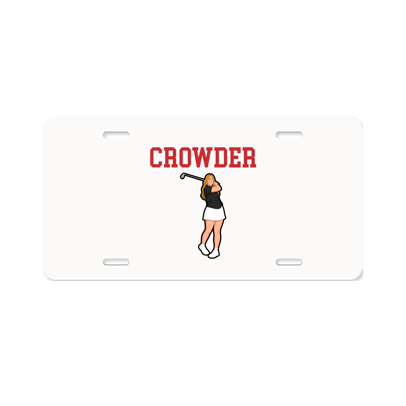License Plate — Shirsey in Classic