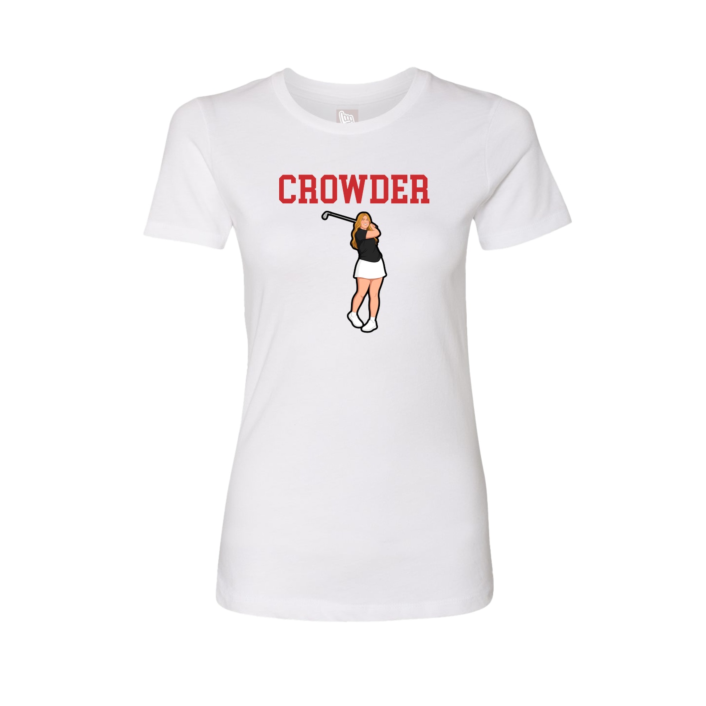 Fitted Women's Tee — Shirsey in White