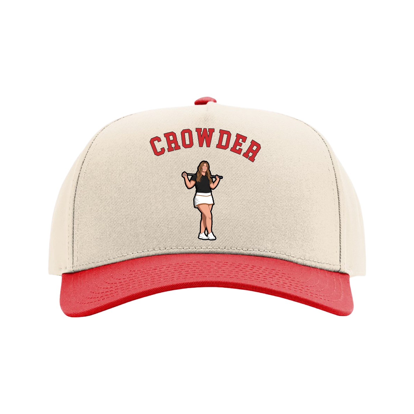 Full Fabric Five-Panel Champ Cap