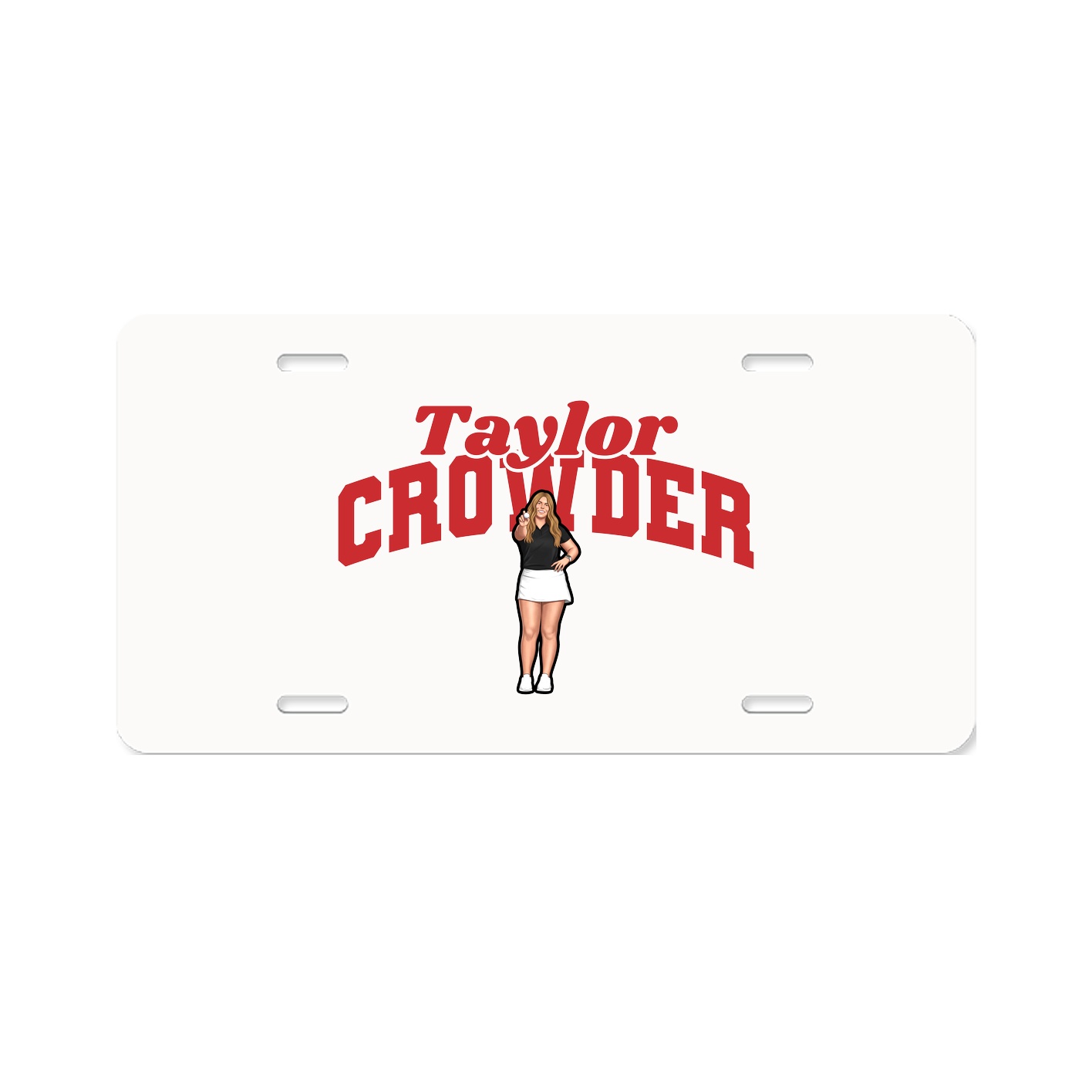 License Plate — Signature Arch in Classic