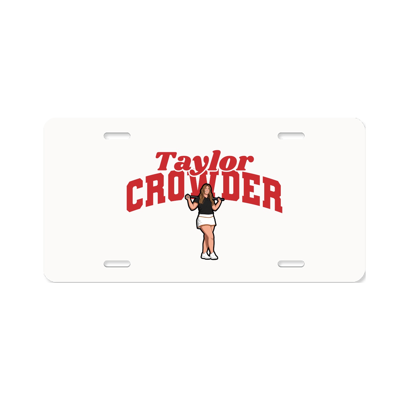 License Plate — Signature Arch in Classic