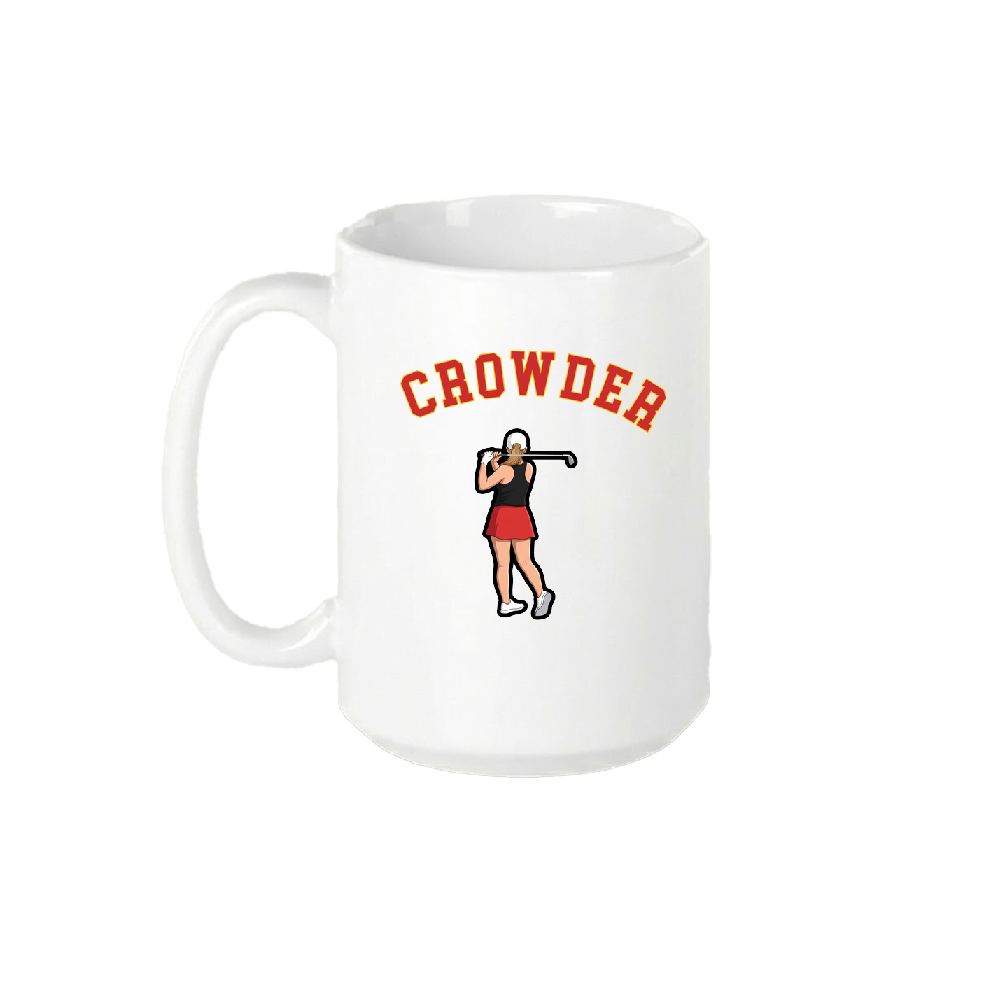 15oz Coffee Mug — Shirsey Arch in White