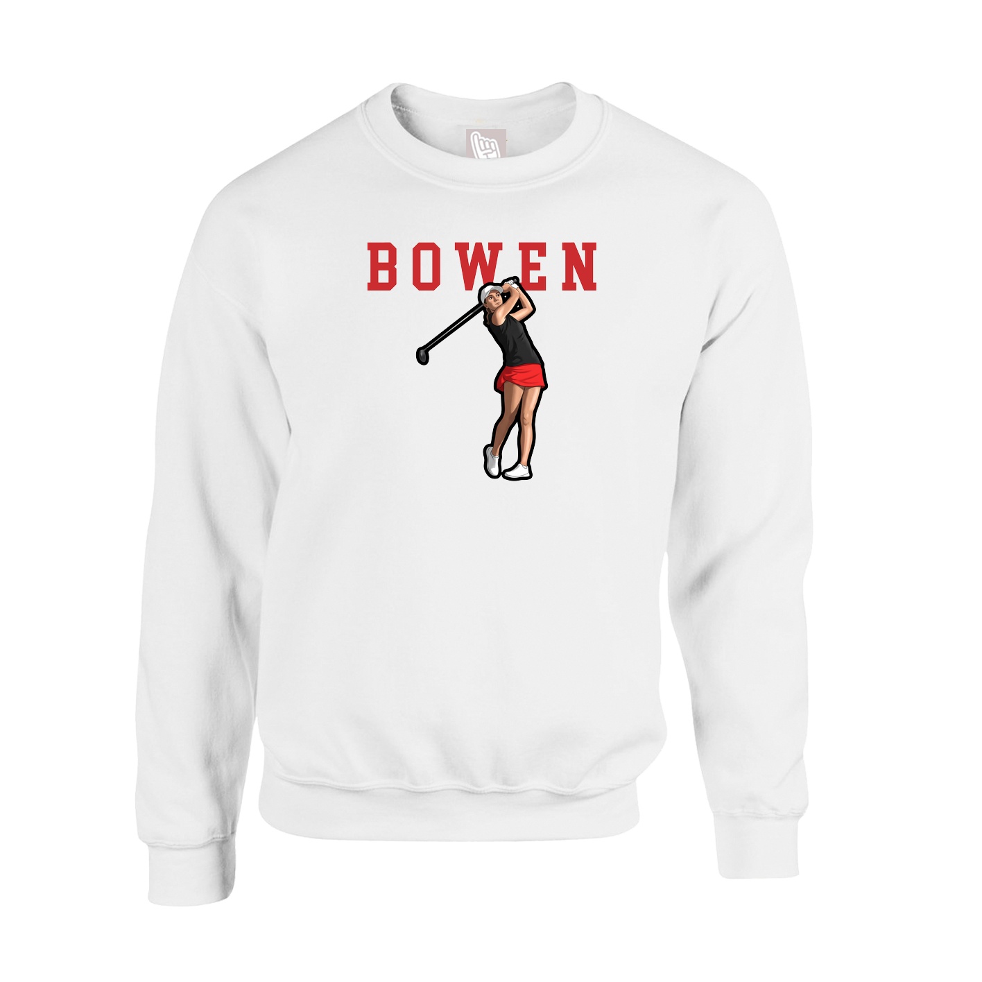 Fleece Crew — Shirsey in White