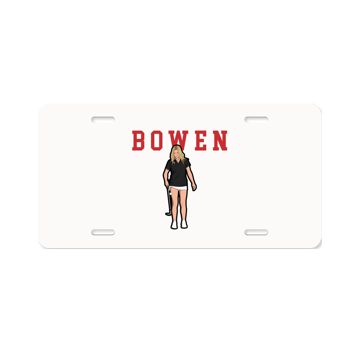 License Plate — Shirsey in Classic