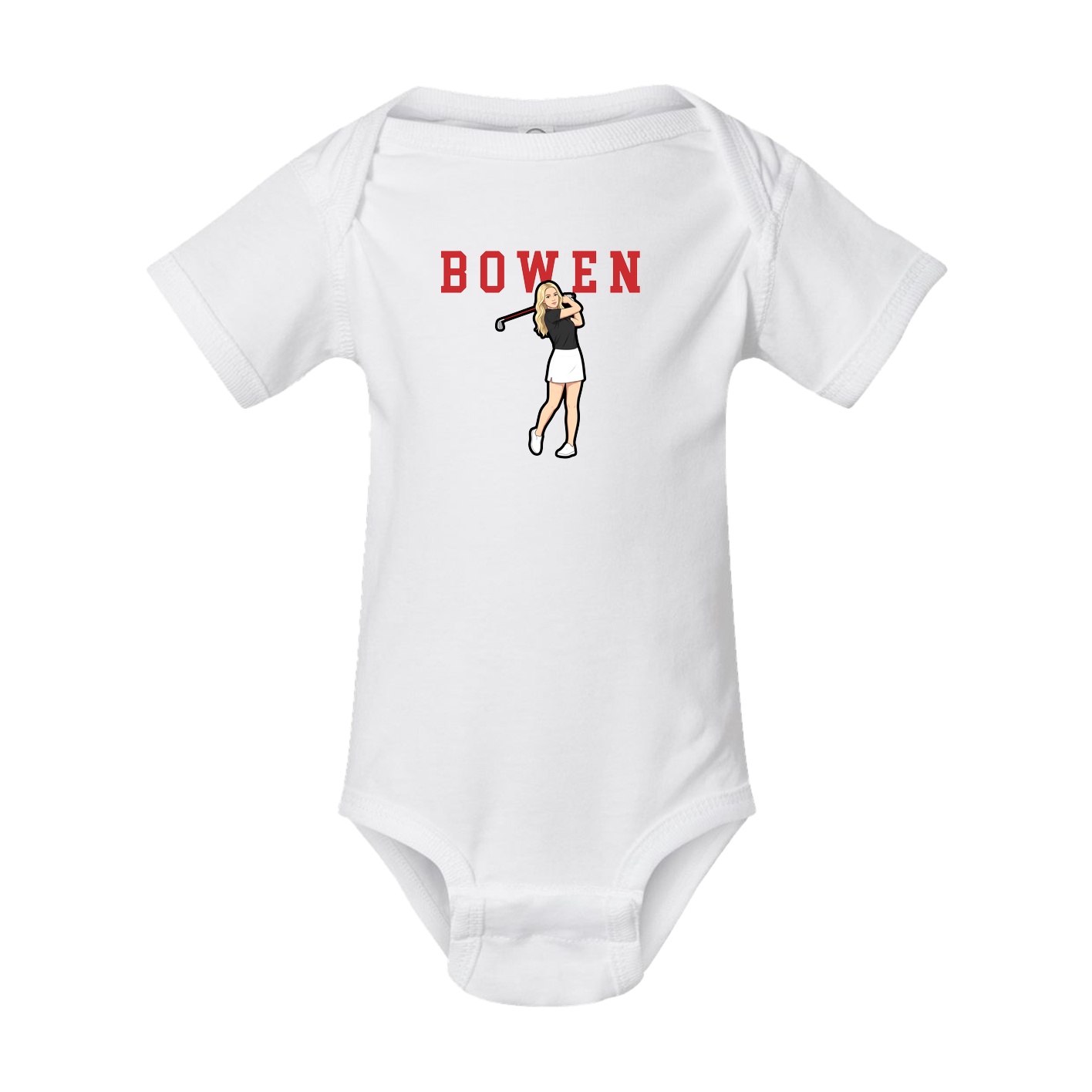 Baby Onesie — Shirsey in White