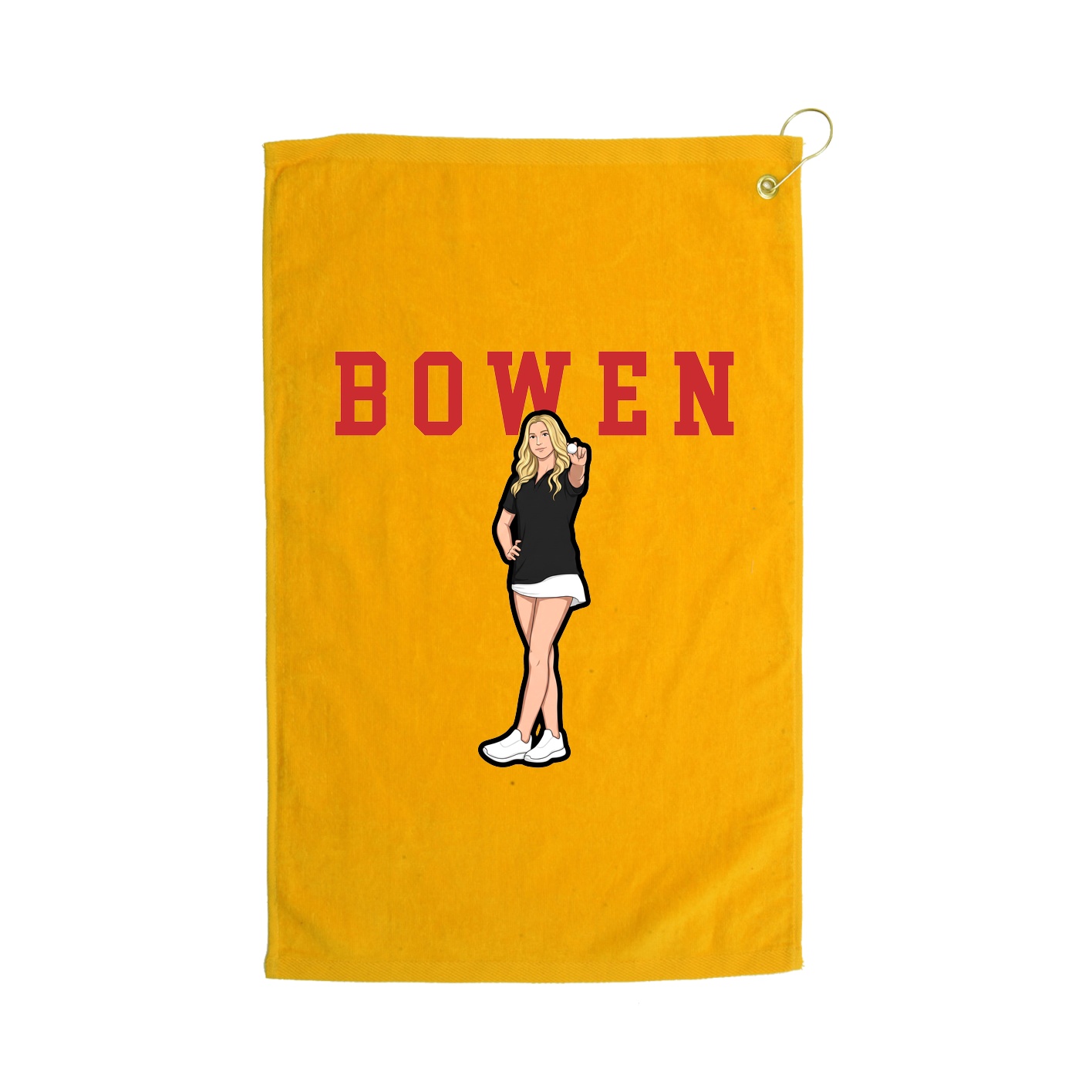 Golf Towel — Shirsey in Gold
