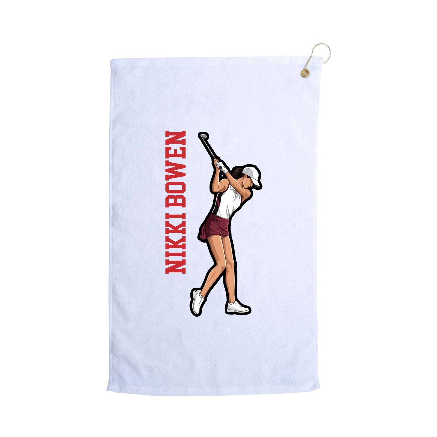 Terry Velour Golf Towel