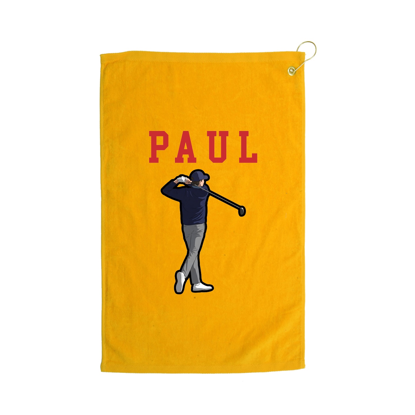 Golf Towel — Shirsey in Gold
