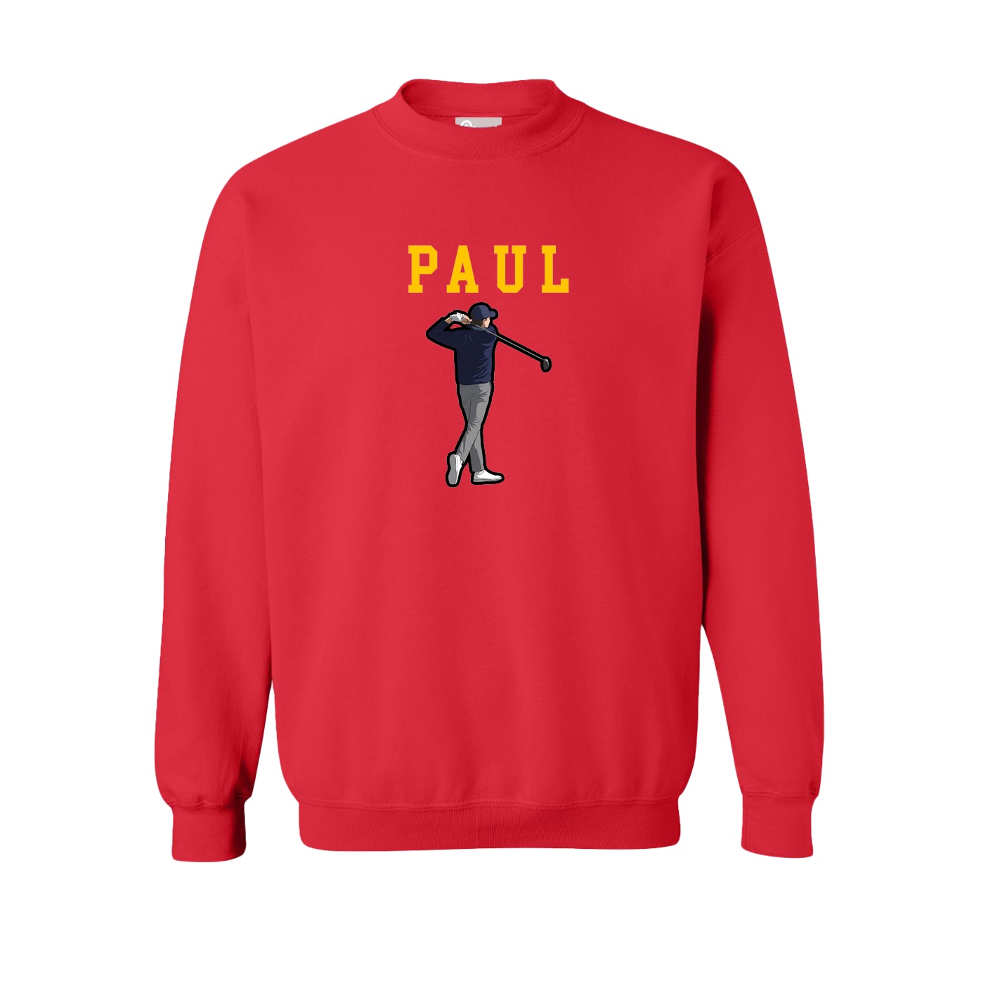 Fleece Crew — Shirsey in Red