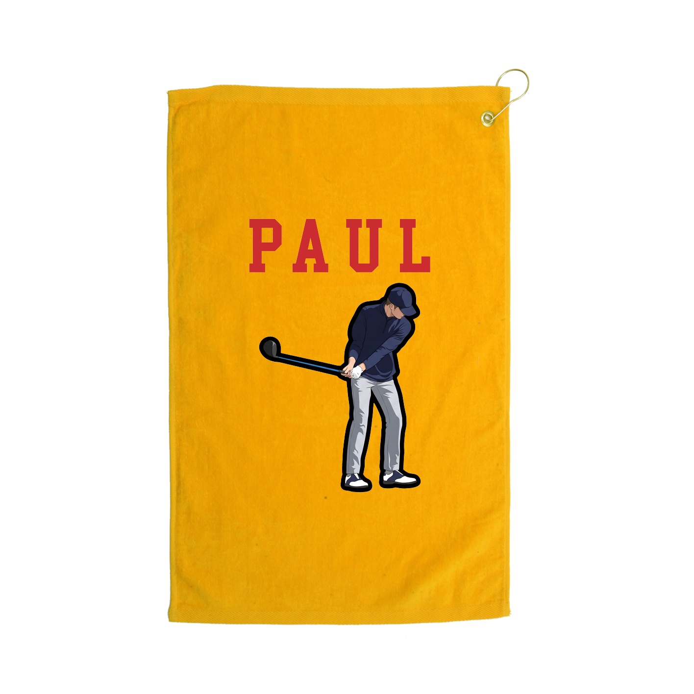 Golf Towel — Shirsey in Gold