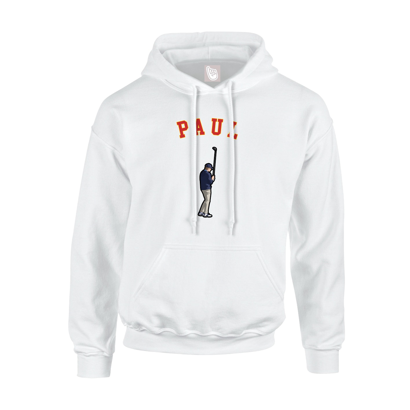 Youth Hoodie — Shirsey Arch in White