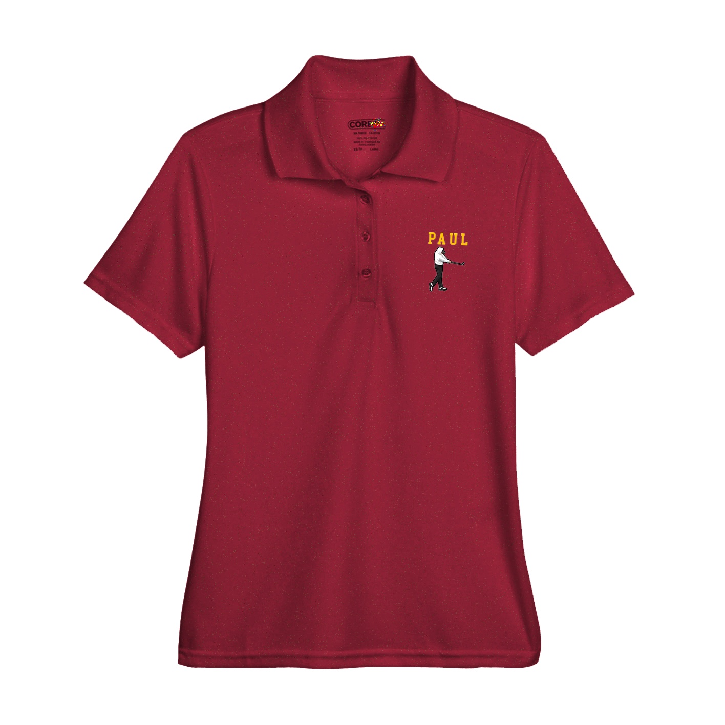 Womens Performance Polo — Shirsey in Red