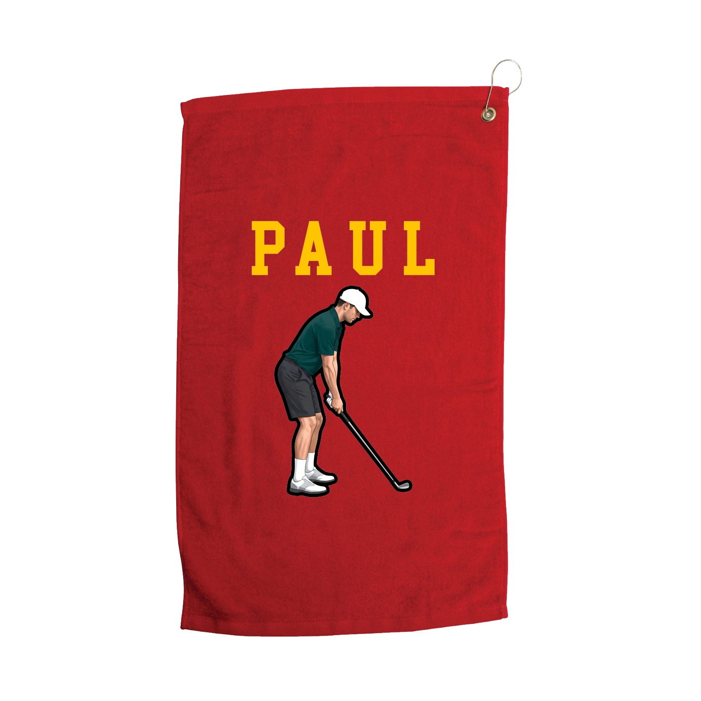 Golf Towel — Shirsey in Red
