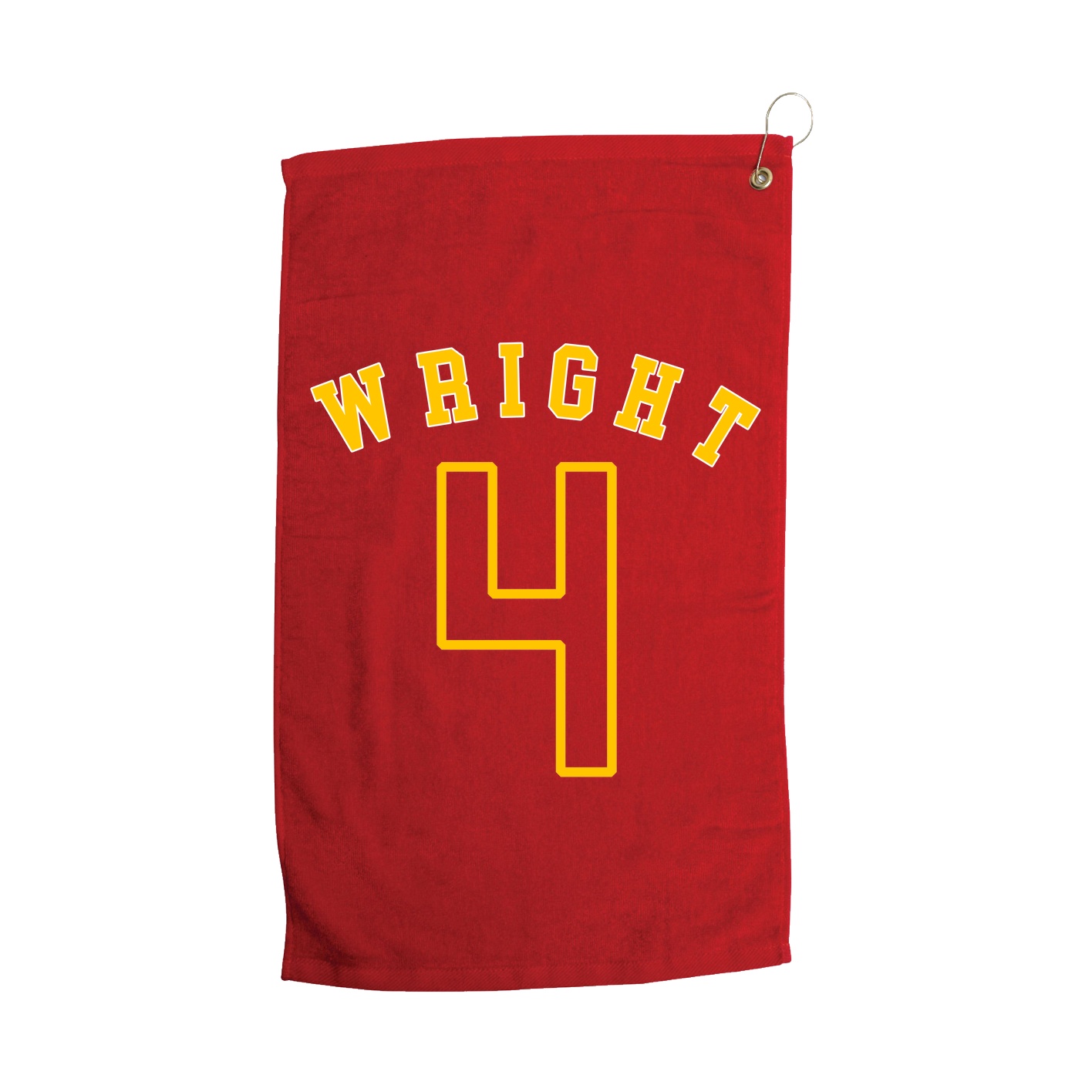 Golf Towel — Shirsey Arch in Red