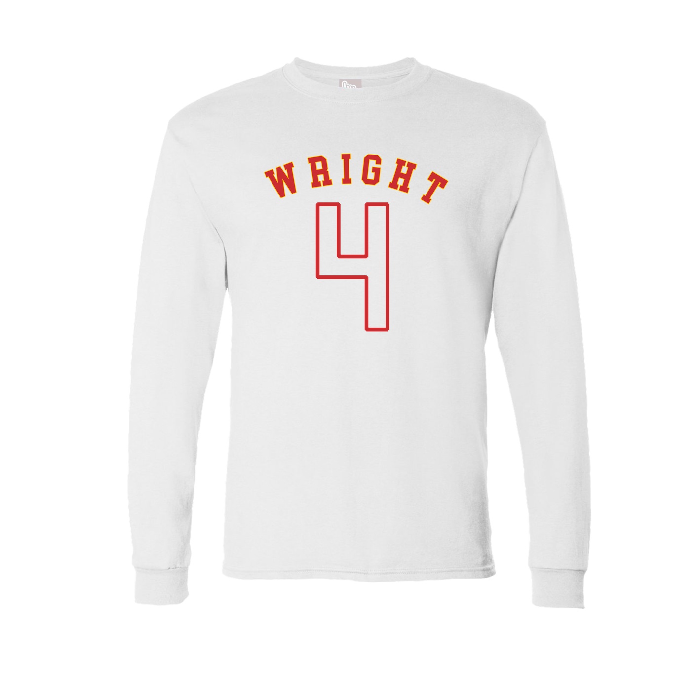 Long Sleeve Tee — Shirsey Arch in White
