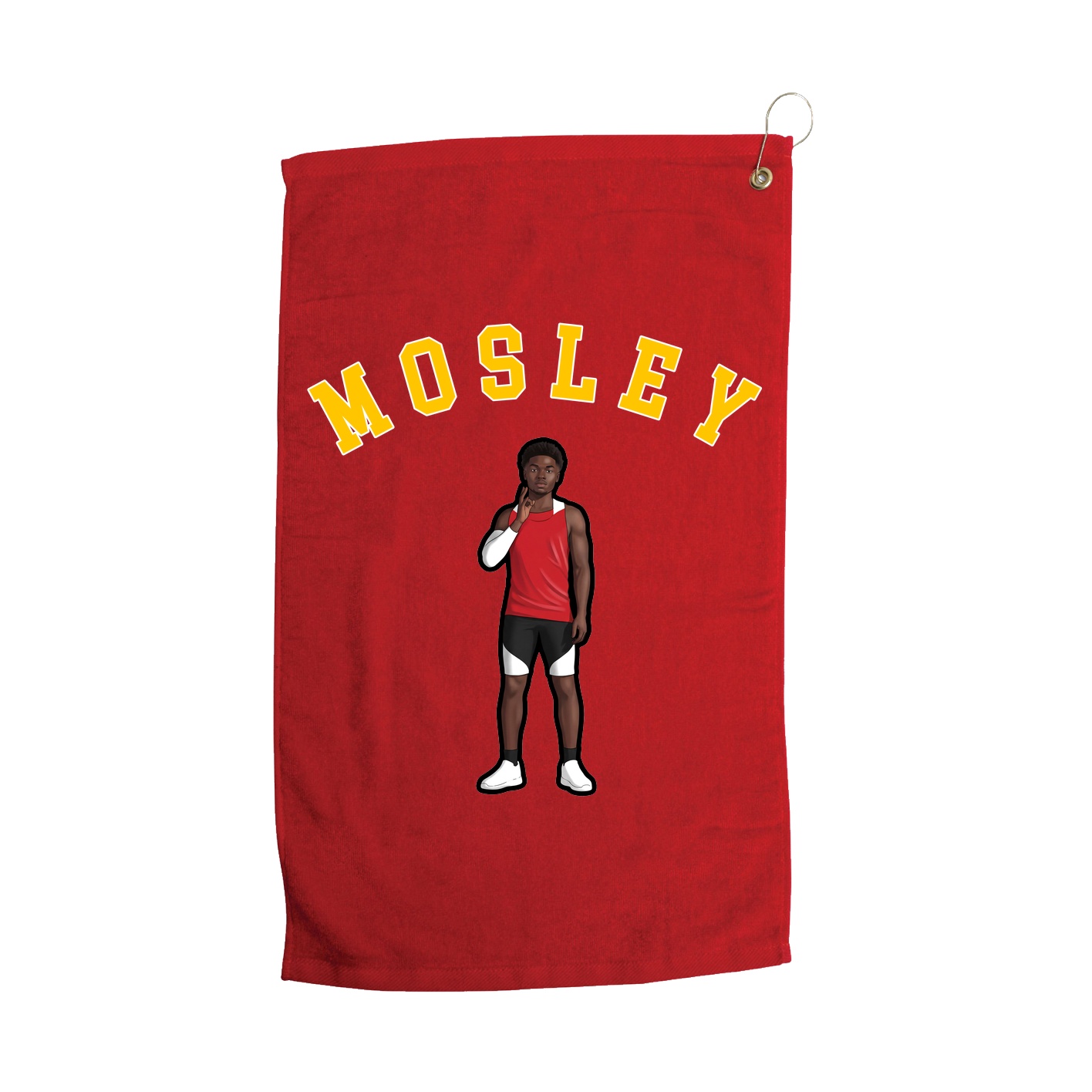Golf Towel — Shirsey Arch in Red