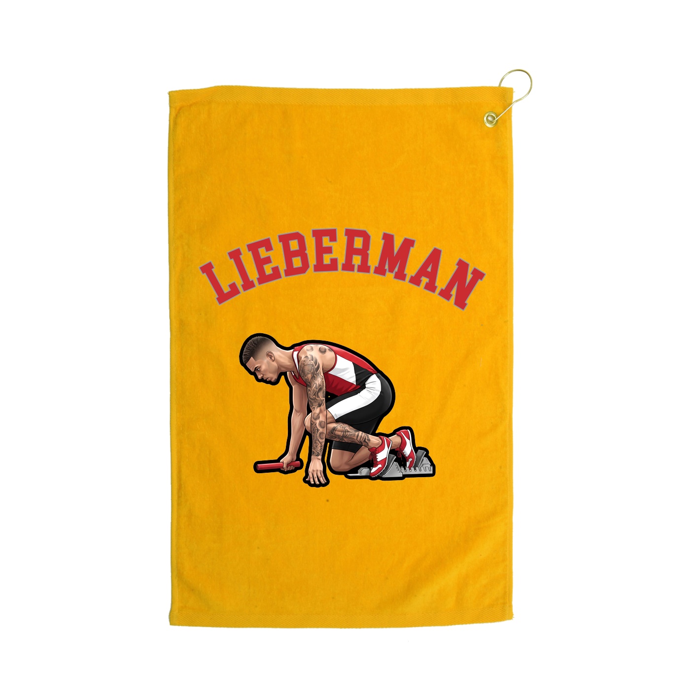 Golf Towel — Shirsey Arch in Gold