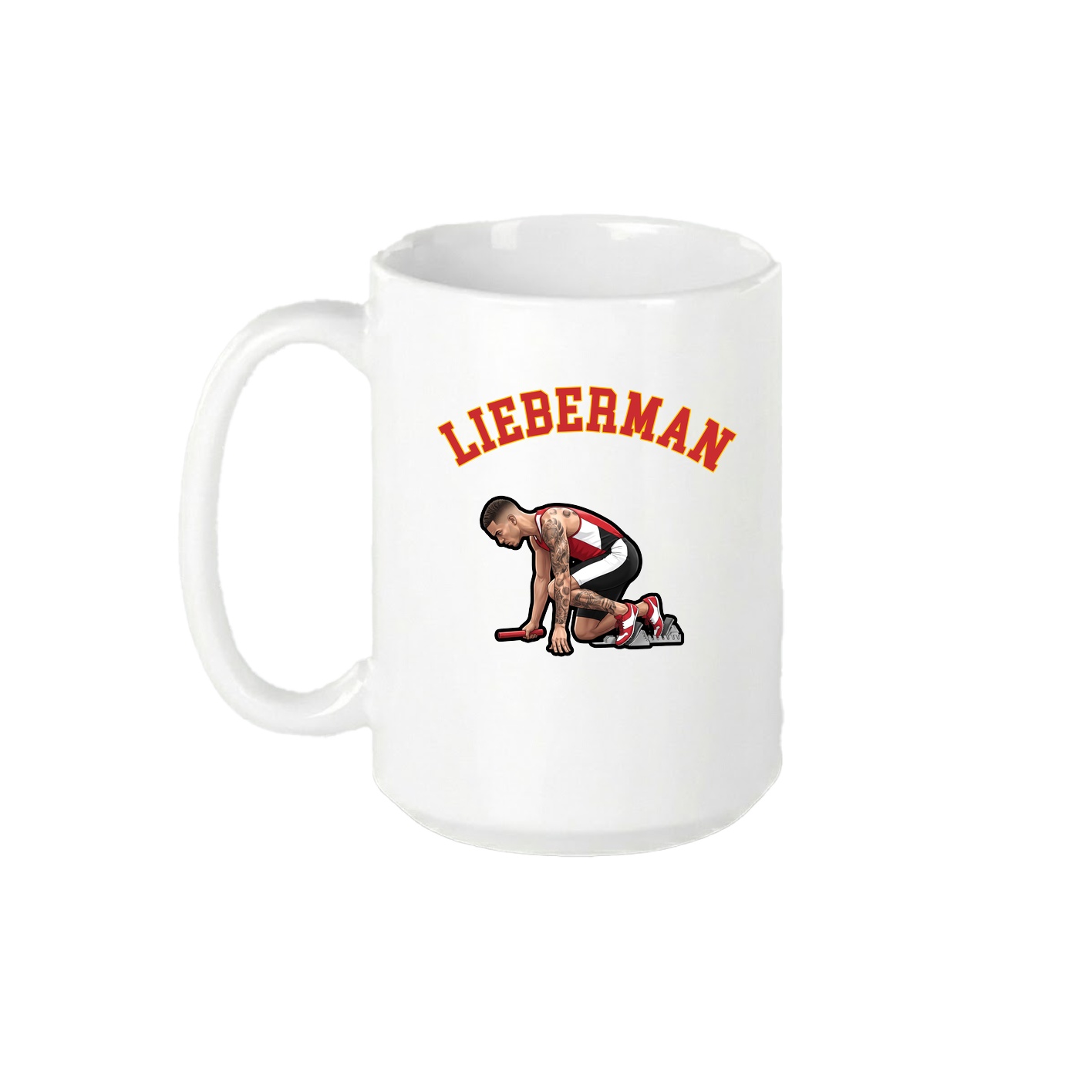 15oz Coffee Mug — Shirsey Arch in White