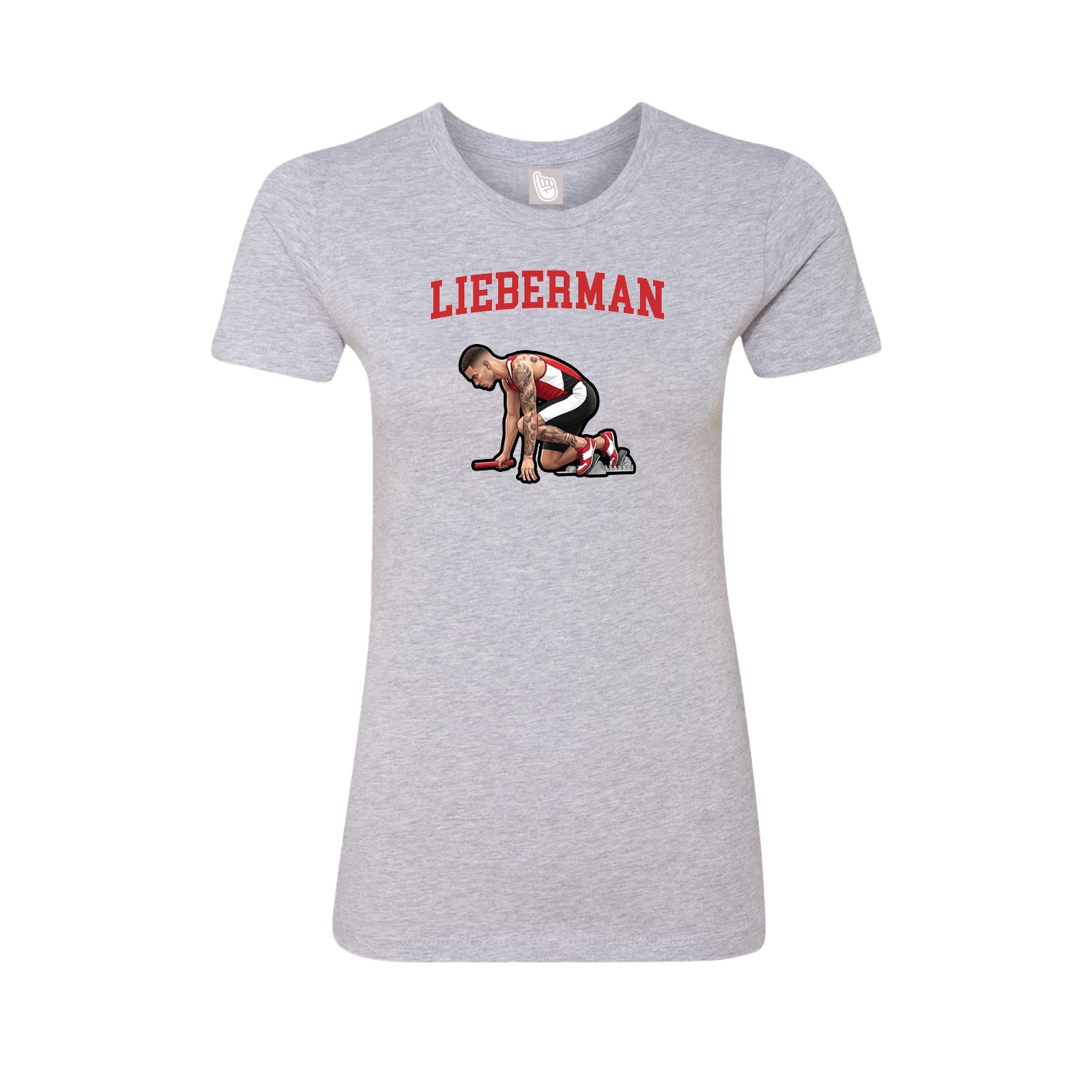 Fitted Women's Tee — Shirsey in Grey