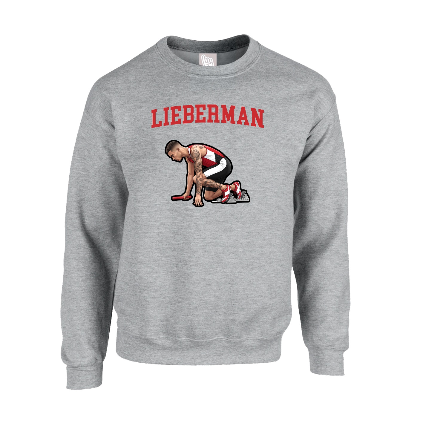 Fleece Crew — Shirsey in Grey