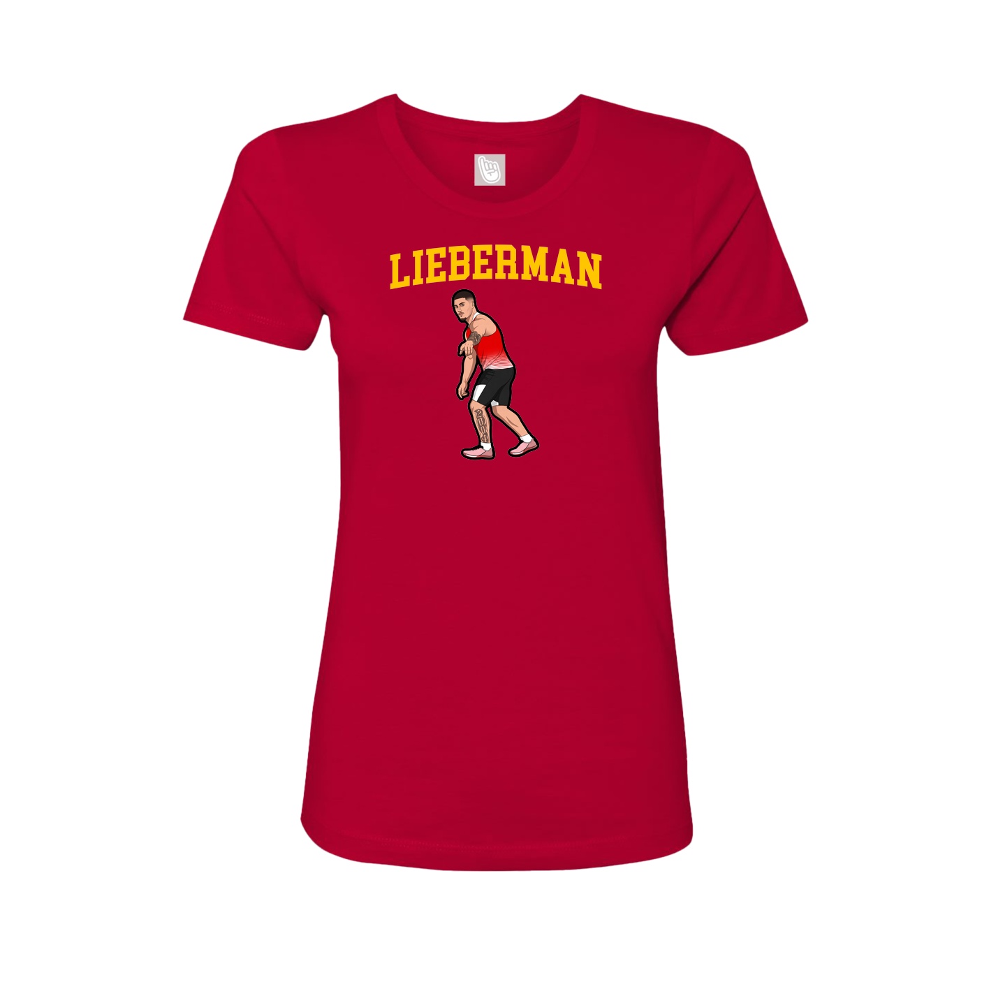 Fitted Women's Tee — Shirsey in Red