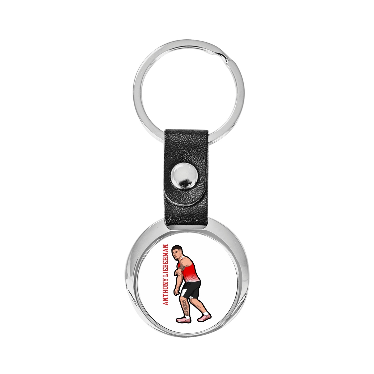 Key Chain — Name Vertical in Classic