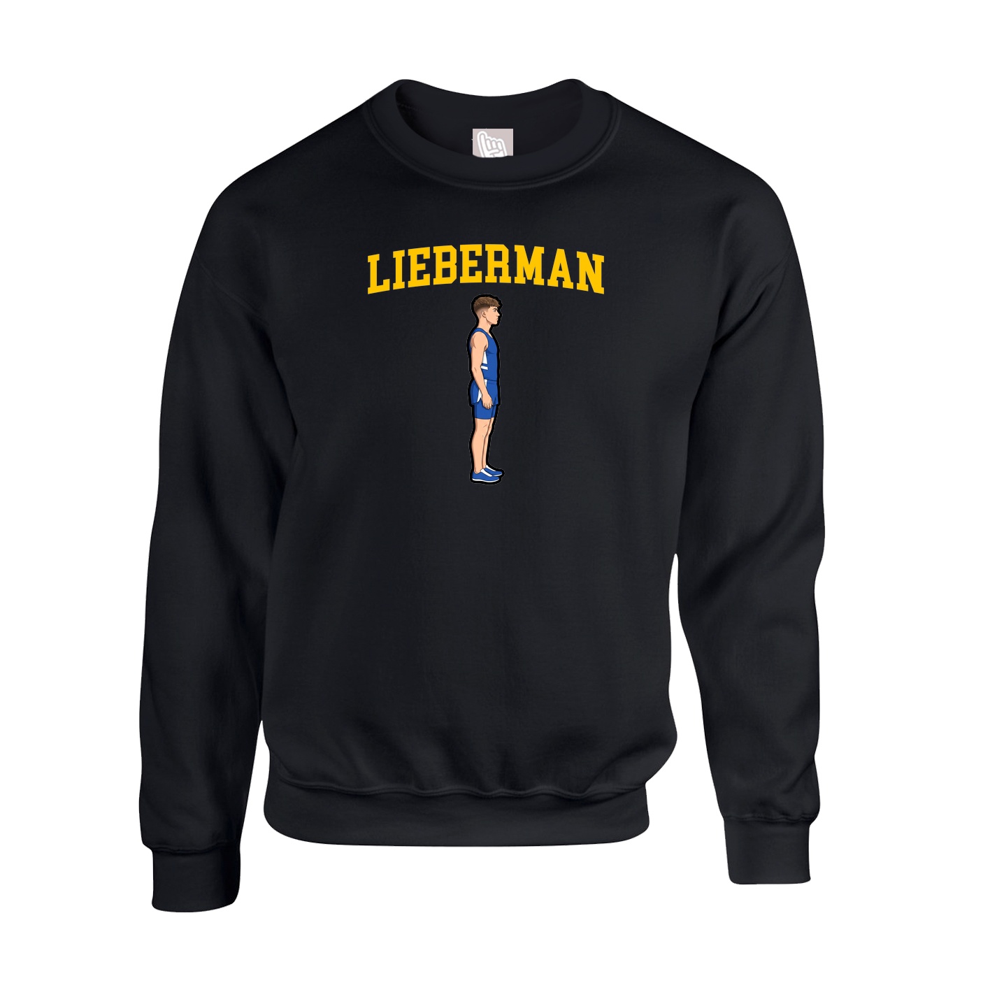 Fleece Crew — Shirsey in Black