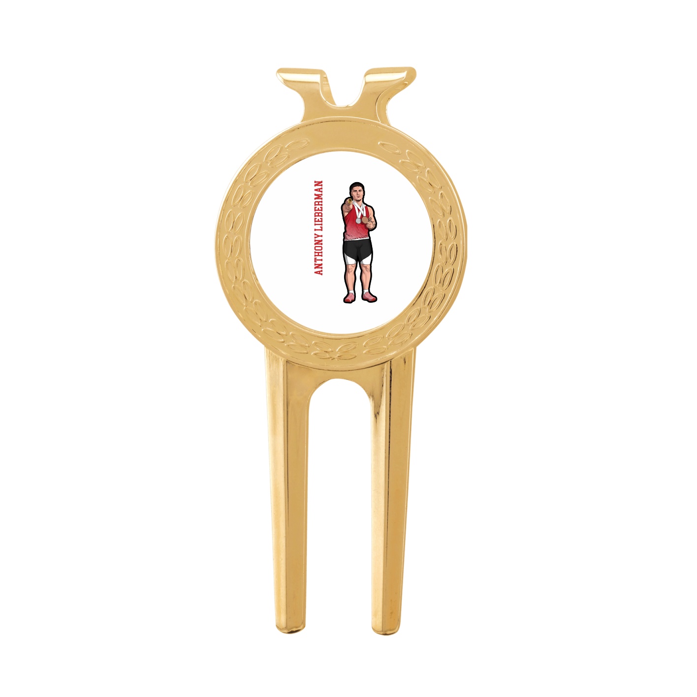 Divot Tool with Ball Marker — Name Vertical in Classic