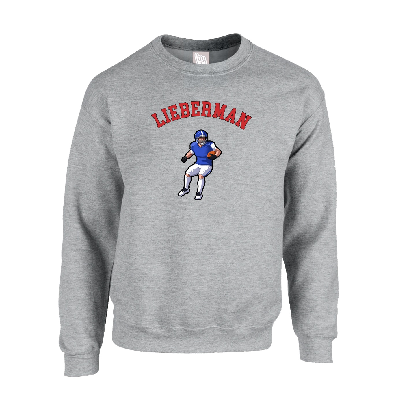 Fleece Crew — Shirsey Arch in Grey