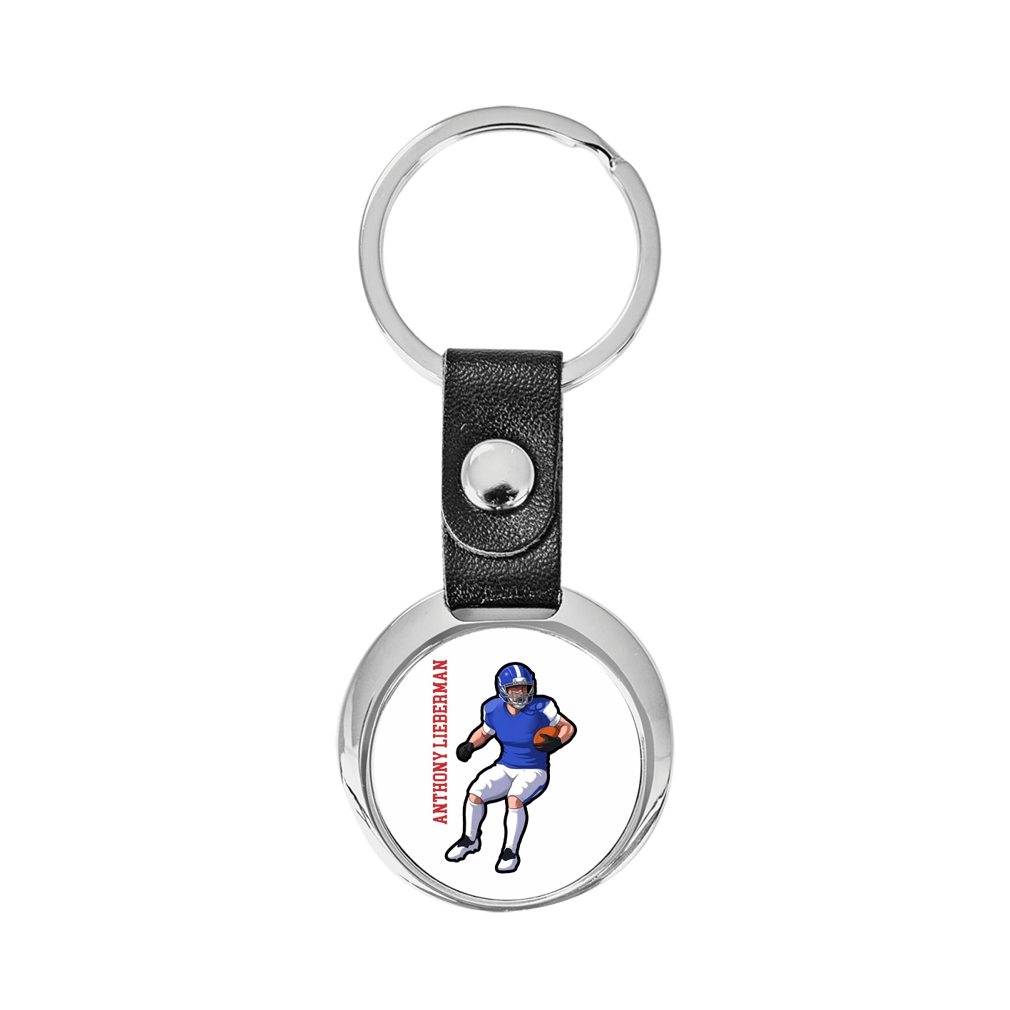 Key Chain — Name Vertical in Classic