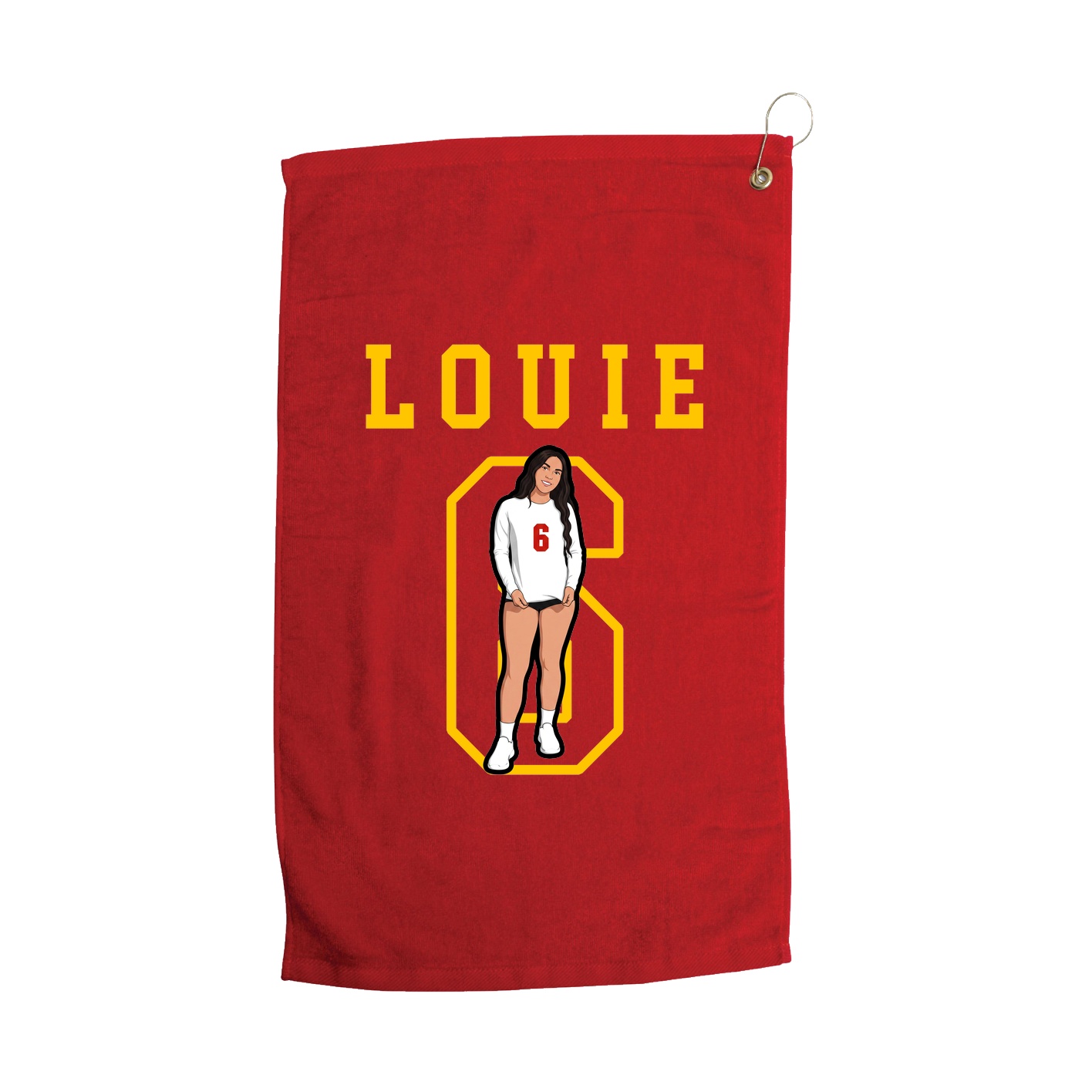 Golf Towel — Shirsey in Red