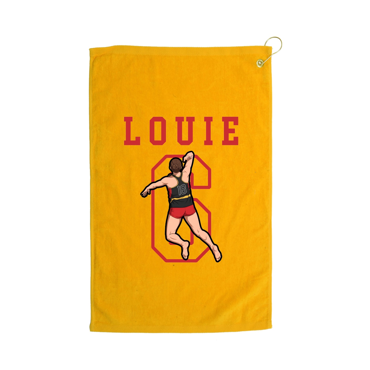 Golf Towel — Shirsey in Gold