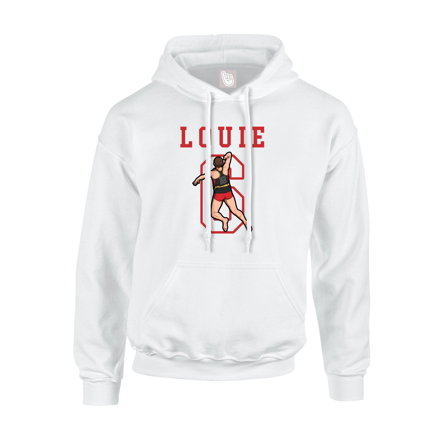 Youth Hoodie — Shirsey in White
